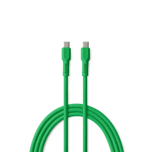 COLORUM CK60-AC-04 data transfer and charging cable | USB-A to USB-C | 15W | 1.8m | green Photo