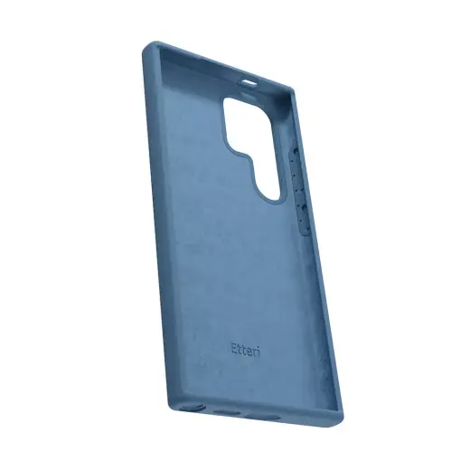 Etteri silikona telefona maciņš Samsung Galaxy S25 Ultra tumši zils Foto 4