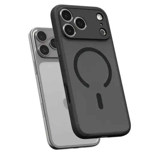 Spigen Ultra Hybrid MagSafe Case for iPhone 17 Pro - Black Foto 5