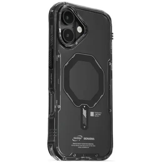Skinarma Saido Case for iPhone 17 Magnetic Charging Black