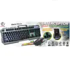 Rebeltec wired set: LED keyboard + mouse for INTERCEPTOR players — Foto 7