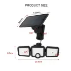 Forever Light Solar LED Lamp SUNARI FLS-04 108*SMD PIR 10W 800lm 6000K 2400mAh Li-Ion Forever Light Foto 6