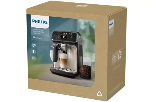 PHILIPS  5000 sērijas Super-automatic Espresso kafijas automāts, balts Фото num