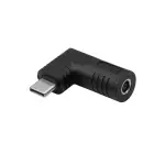 Plug for Notebook Adapter Akyga AK-ND-D13 65 W 4.5 x 0.6 mm | USB-C Foto 1