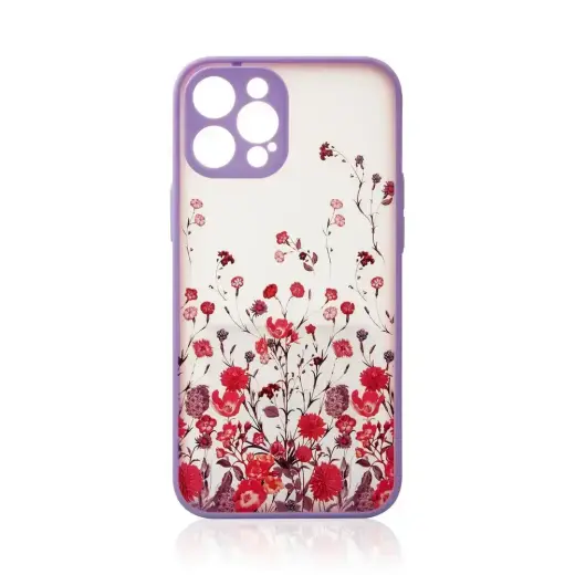 Design maciņš telefonam iPhone 12 Pro violets