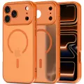 Tech-Protect BasicMag phone case with MagSafe support for Apple iPhone 17 Pro Matte Orange — Photo 1