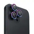 Uniq Optix Aluminum Camera Lens Protector iPhone 16 Pro 6.3" | 16 Pro Max 6.9" iridescent camera lens glass with applicator Foto 1