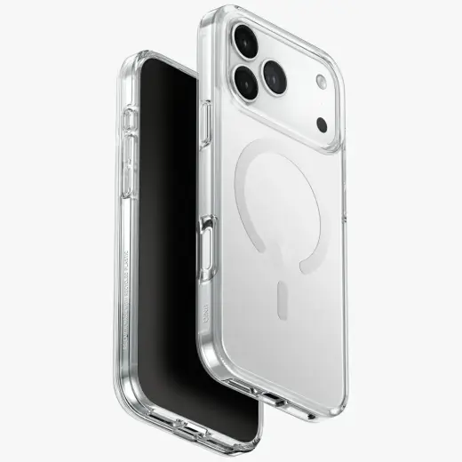 UNIQ Clario Case for iPhone 17 Pro Max Magclick Charging Transparent