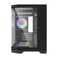 Darflash FT418 computer case + 6 aRGB fans (black) — Foto 3