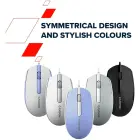 CANYON mouse M-10 Wired White Grey — Foto 7