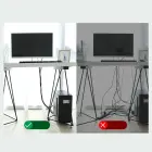 Baseus Rainbow Circle hook and loop Straps - Velcro tape Velcro cable organizer 3m black (ACMGT-F01) Foto 10