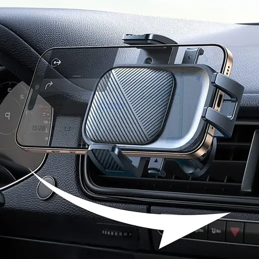 Joyroom JR-OK6 Car Phone Holder for Air Vent - Black Photo