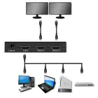 Active HDMI Splitter 2 x HDMI 4Kx2K, 3.4bps — Foto 2