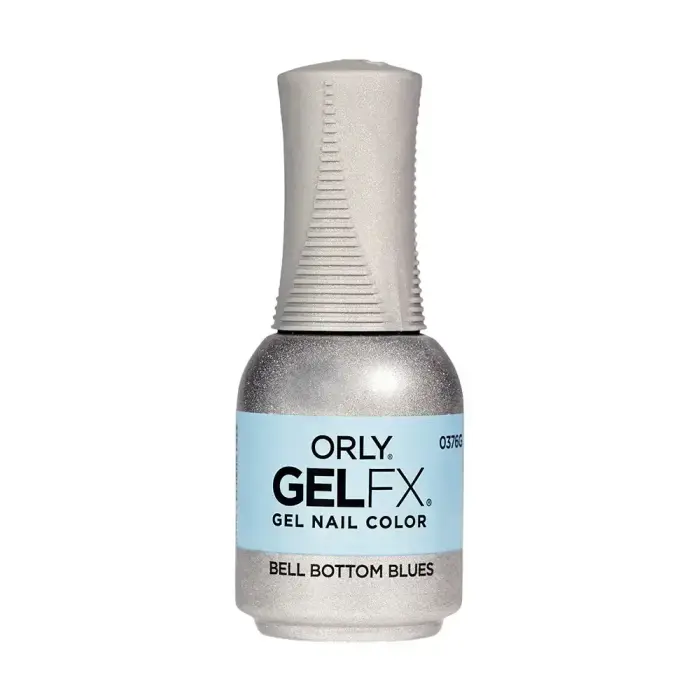 Orly, Gelfx, Shimmer, Semi-Permanent Nail Polish, Bell Bottom Blues, 18 ml