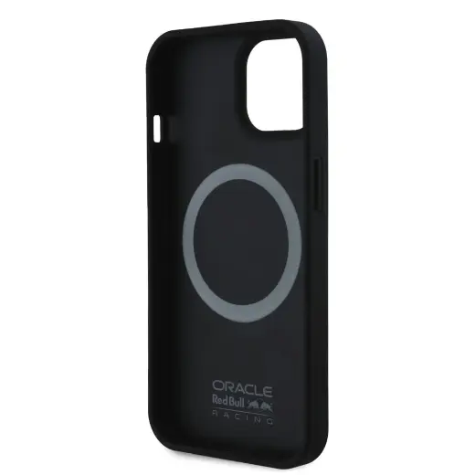 Red Bull Carbon Powerbar чехол для телефона для iPhone 15 черный с поддержкой MagSafe Фото num