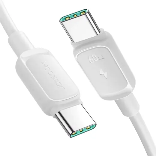 Joyroom S-A14 USB-C Cable - USB-C 60W 1.2m - White Foto 3