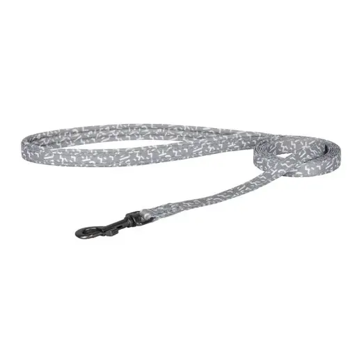 Dogness walking set leash+harness for dog (light gray) Фото num