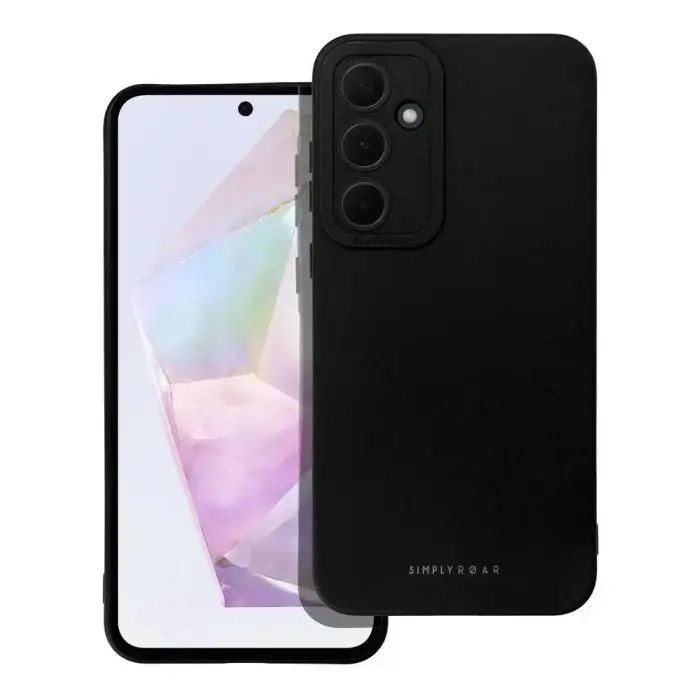 Roar Luna maciņš telefonam Samsung Galaxy A35 (A356) melns