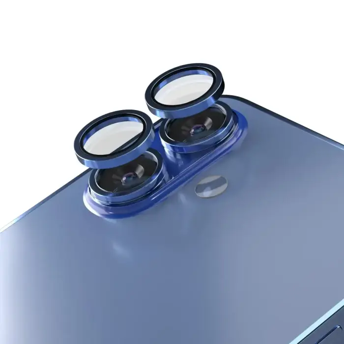 Etteri camera lens protector for iPhone 16 / 16 Plus blue