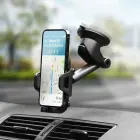 Car phone holder Forcell F-Grip Carbon Bracket mounting arm windshield / dashboard black Photo