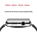 Fusion ceramic glass 9D aizsargstikls pilnam ekrānam Apple Watch 1 | 2 | 3 42mm melns Foto 2