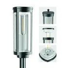 Forever Light Solar LED Lamp SUNARI FLS-97 CLASSIC Post 3000K 500mAh li-ion Фото num