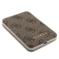 Zestaw Guess GUBPM5P15S4GEMGW iPhone 15 6.1" hardcase + Powerbank 5000mAh MagSafe brązowy|brown 4G Metal Logo Foto 10