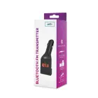 Setty Car FM Transmitter Bluetooth 4.0 | USB | Micro SD | Aux | LCD | AUX 3.5 mm Cable | Black Photo