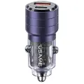 Зарядка для автомобиля USAMS C36 CC176 | 95W | USB-A, USB-C | фиолетовый Фото num