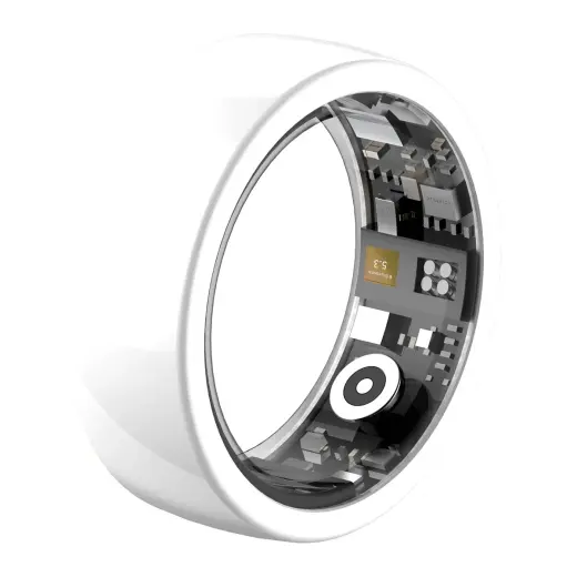 Riversong smartring Trinity white SR01 size 8 diameter inside 18mm Photo