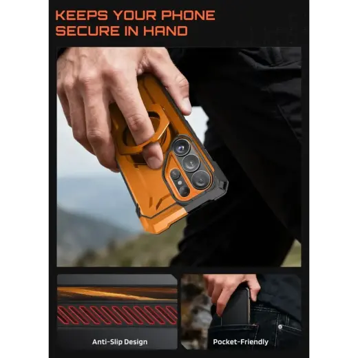 SUPCASE UB GRIP MAG MAGSAFE GALAXY S26 ULTRA CORAL Foto 6