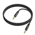 Borofone Cable AUX BL22 Dignity - jack 3,5mm to jack 3,5mm - 1 metre black Photo