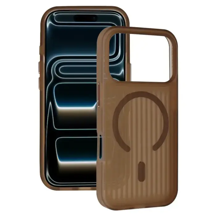 Tel Protect Twist phone case with MagSafe support for Samsung Galaxy S26 Ultra (S948) brown
