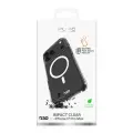 Puro Impact Clear D3O TPU+PC Case Compatible with MagSafe for iPhone 17 Pro Max - Transparent Foto 2