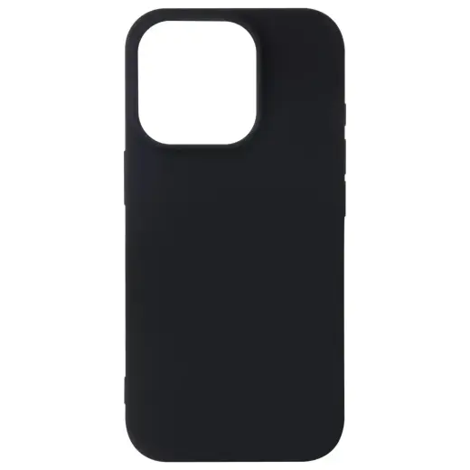 Satin Flex maciņš telefonam iPhone 16 Pro melns