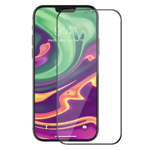 Tempered Glass HARD CERAMIC for IPHONE 16 BLACK