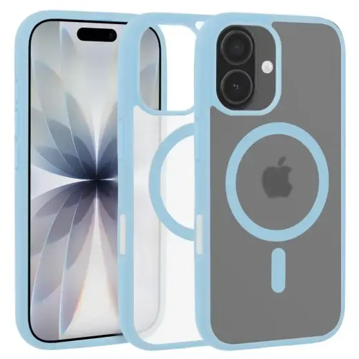 Liavec Soft phone case for iPhone 17 blue