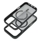 Case for iPhone 16 Pro Forcell F-Protect Smoke Hybrid Premium Lite compatible with MagSafe black — Foto 2