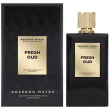 Rosendo Mateu Black Collection Fresh Oud (Parfum) smaržas unisex 100 ml