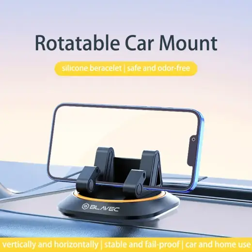 Blavec Car holder BH-10 to dashboard (BH10-DB) black Foto 10