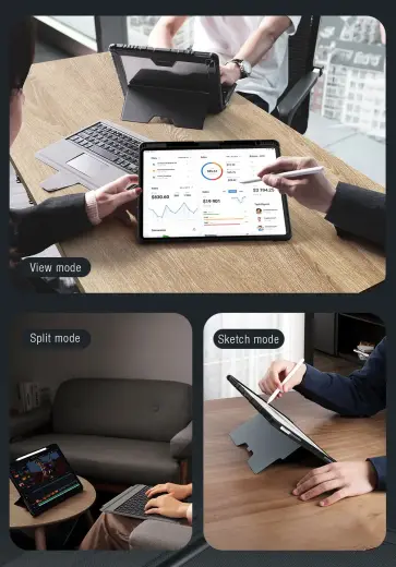 Nillkin Bumper Combo Keyboard Case (Backlit Version) for iPad 12.9 Pro 2020|2021|2022 Black Фото num