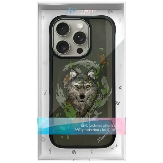 Etui Nimmy Wilk MagSafe do iPhone 16 Pro  ciemnoszary Photo