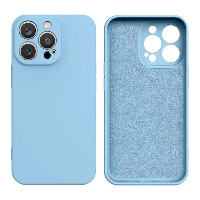 Silicone Case maciņš telefonam iPhone 14 Plus zils