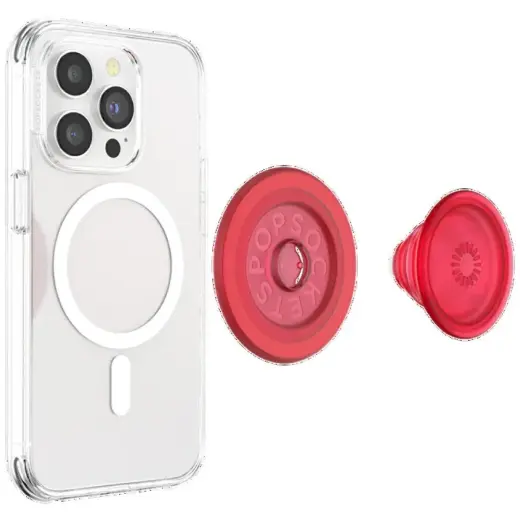 Uchwyt i podstawka do telefonu            Popsockets Blanchette Red MagSafe czerwony 808974 Foto 6
