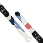 Strap Moro band for Xiaomi Mi Band 5 / 6 silicone strap bracelet watch pattern 10 Foto 3