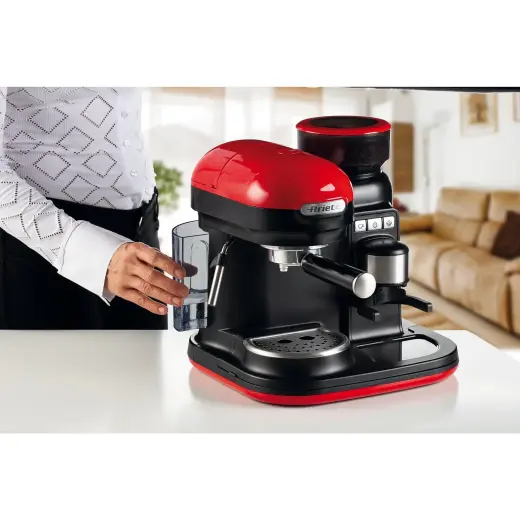 Ariete espresso kafijas automāts Moderna, sarkans Foto 5