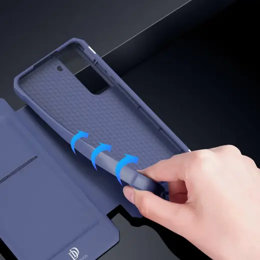 DUX DUCIS Skin X Holster Cover for Samsung Galaxy S22 + (S22 Plus) blue Photo