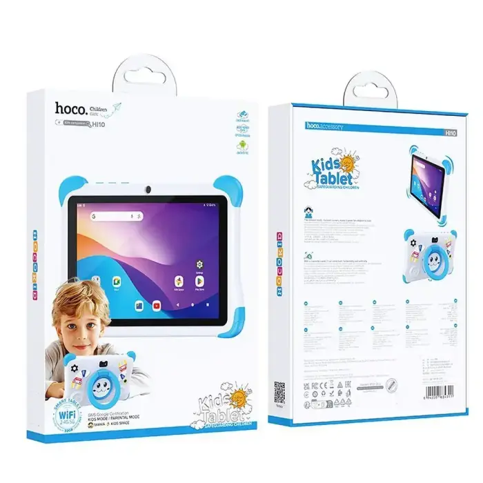 Tablet for kids 8,0" 3GB/32GB Hoco HD Wi-Fi Android 14 HI10 blue Foto 7