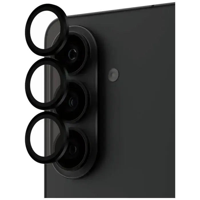 Tempered glass for camera lens PanzerGlass Hoops Lens Protector for Samsung Galaxy S26 / S26+ black Foto 2