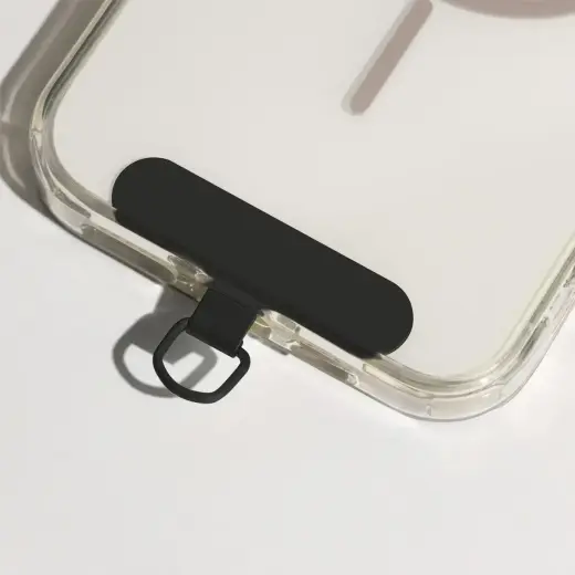 Phone insert metalic black Photo